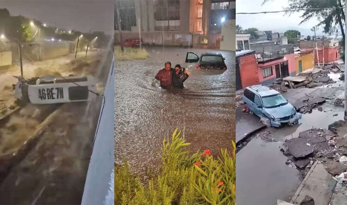 Intensas lluvias provocan la muerte de dos mujeres