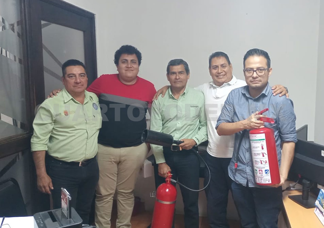 Brindan capacitación en materia de protección civil