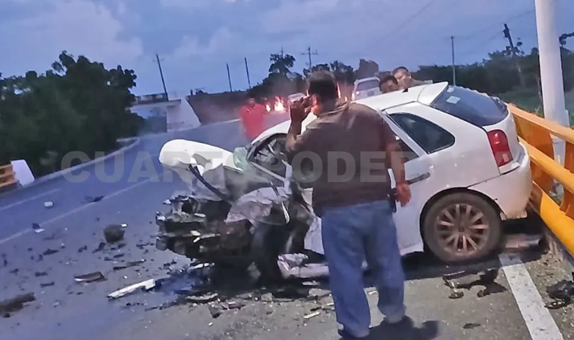 Un joven y una niña murieron en el lugar de los hechos; otro menor falleció en el camino al hospital y una mujer al estar hospitalizada. Ulises Villalobos / CP