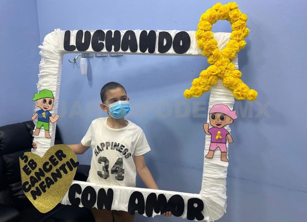La lucha de Diego contra la leucemia