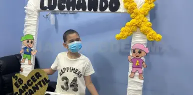 La lucha de Diego contra la leucemia