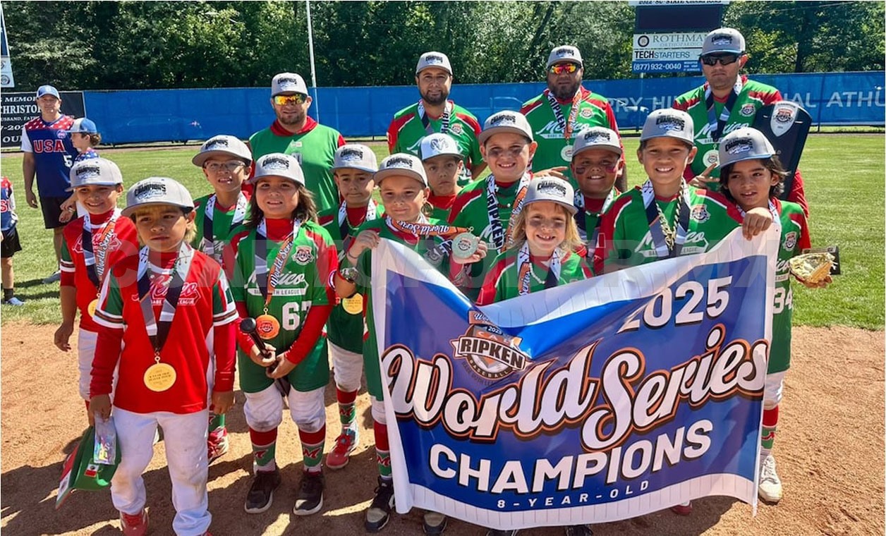 México conquista la Serie Mundial Cal Ripken Sub 8