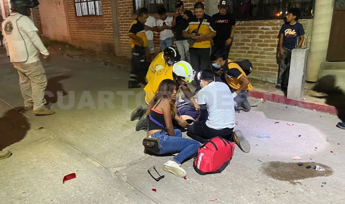 Los jóvenes se dirigían a su hogar al momento de ser embestidos. Osman Toledo / CP
