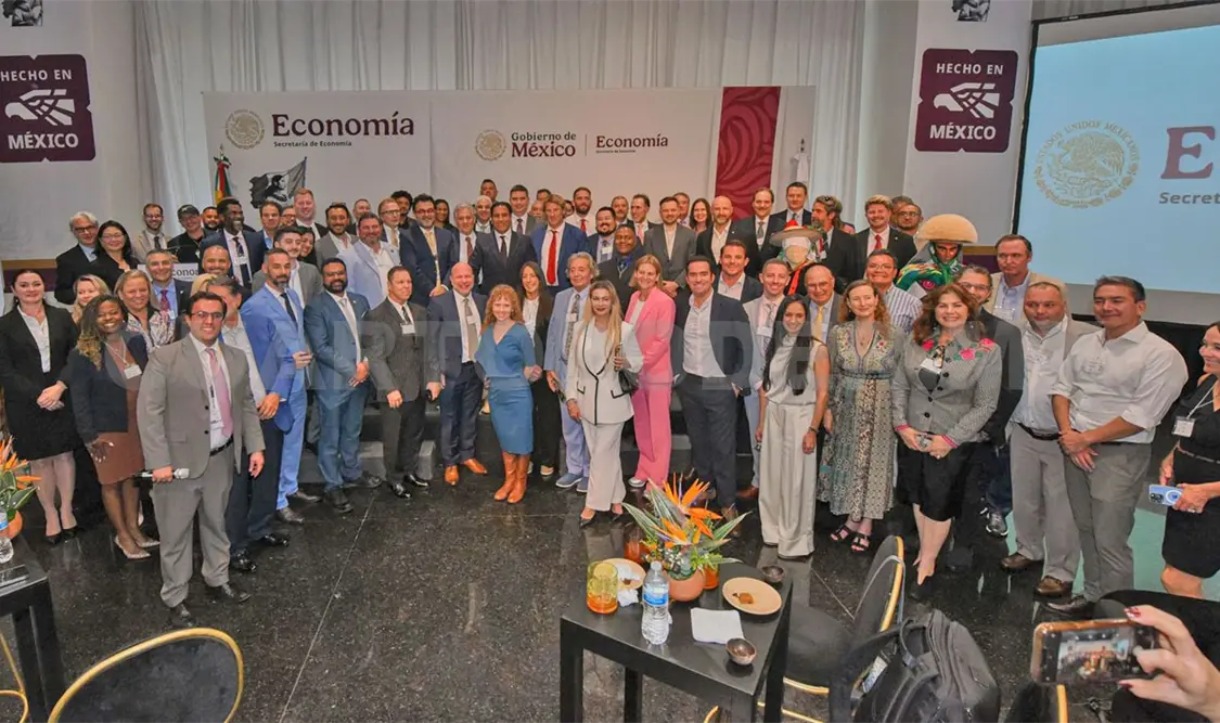 Chiapas estuvo presente en una reunión con empresarias y empresarios extranjeros. Cortesía