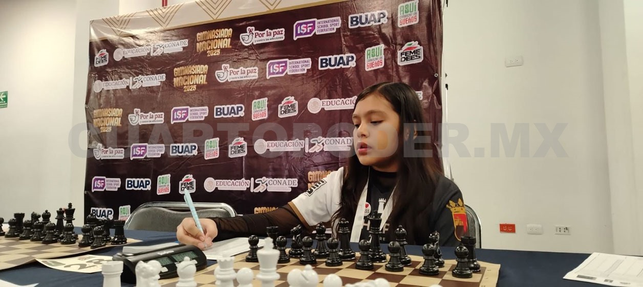 Valentina Ruiz Alfaro hace historia en el ajedrez