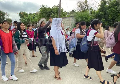 Termina Jubileo Juvenil Diocesano con peregrinación