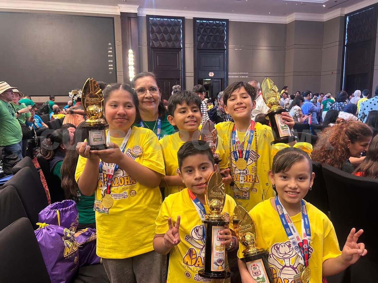 Niños chiapanecos brillan en campeonato mundial
