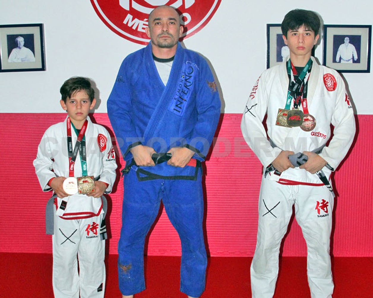 Brillan en nacionales de Jiu Jitsu Brasileño