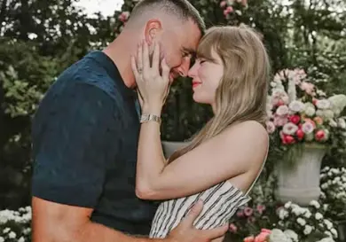 Taylor Swift con planes de boda