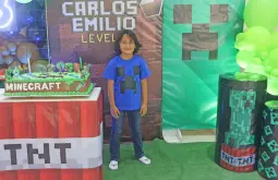 Una increíble fiesta de Minecraft