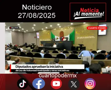 #Noticiero TVO #TuDiarioVivir con Adolfo Luján.