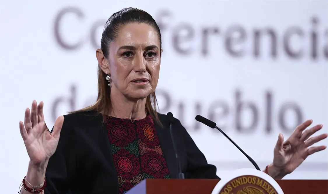 La presidenta Claudia Sheinbaum Pardo afirmó que su gobierno no establece relaciones de contubernio con nadie. Cortesía