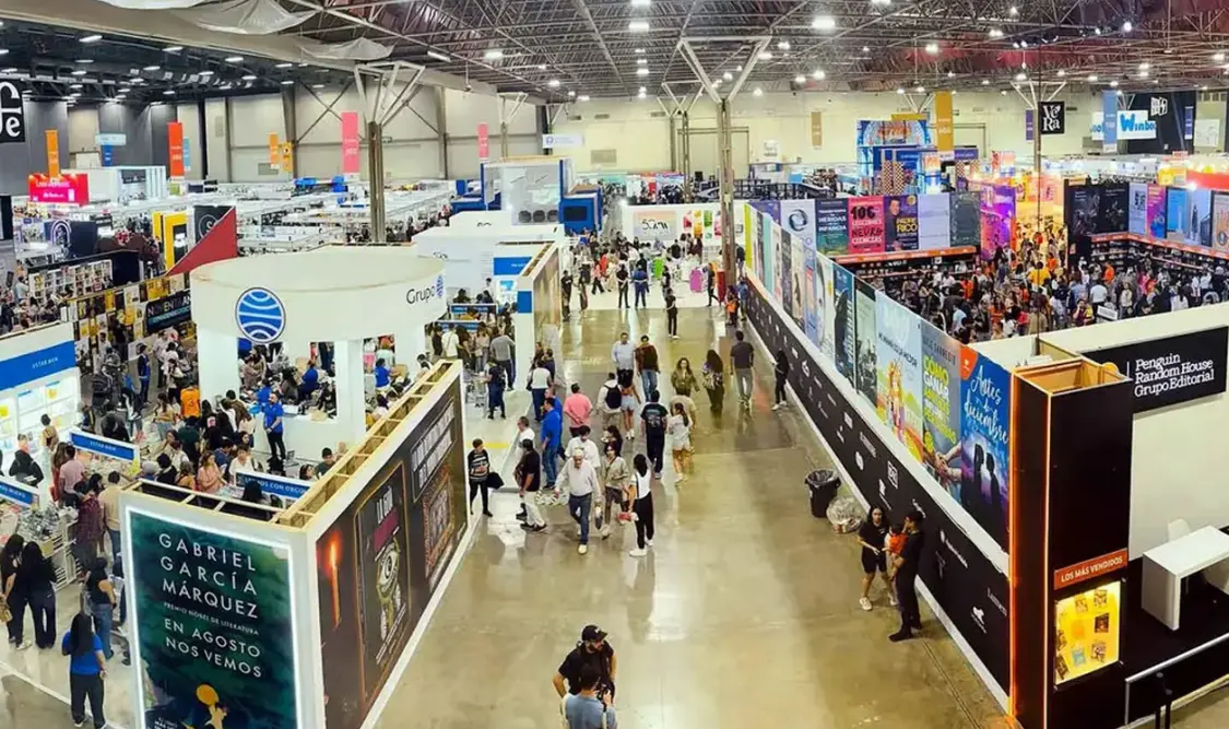 Organizadores informaron que habrá un incremento del 36 % en metros cuadrados para la exposición de libros. Cortesía