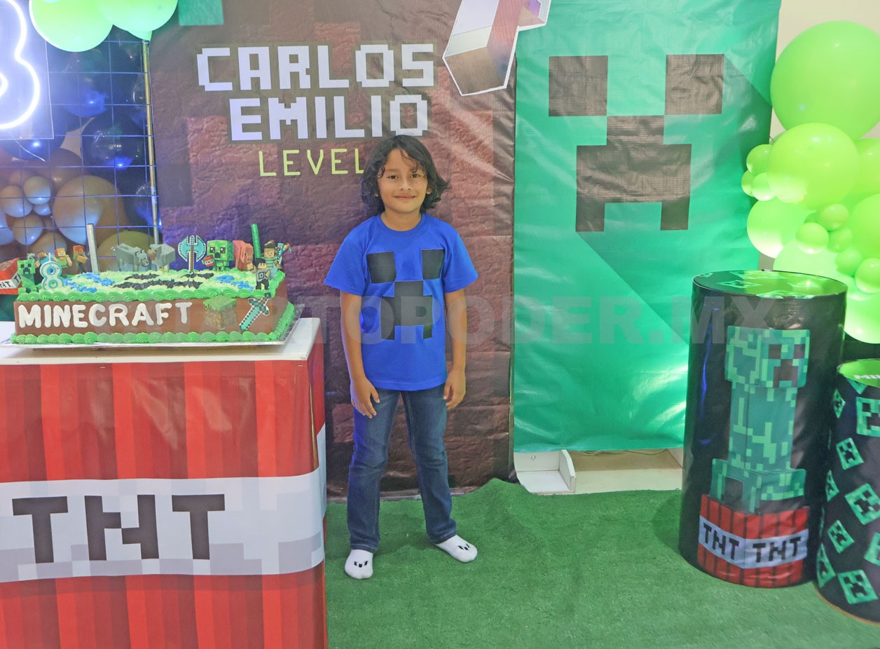 Una increíble fiesta de Minecraft