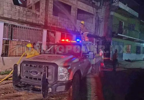 Causa un incendio y pone en peligro a toda su familia