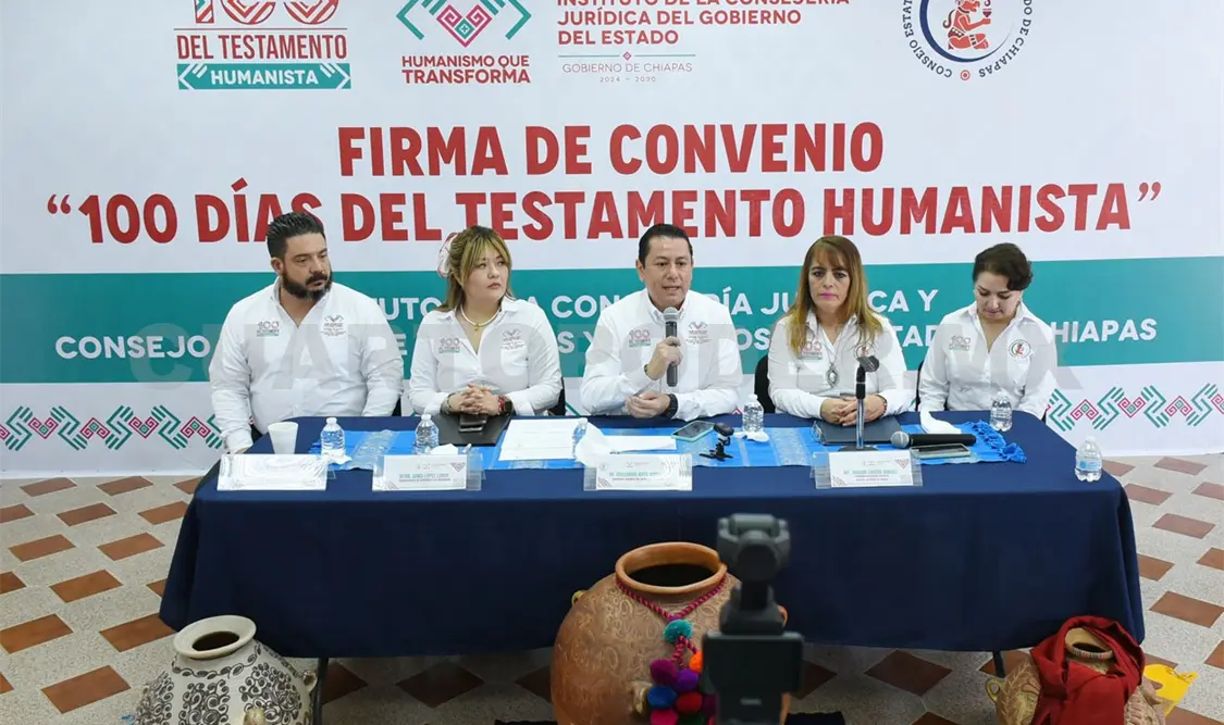 Aspecto del evento donde se efectuó la firma del convenio de colaboración. CP