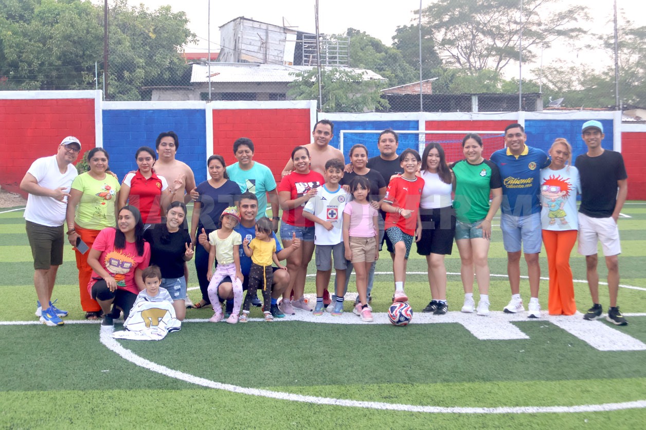 Una fiesta muy futbolera