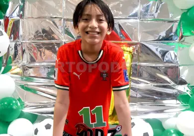 Una fiesta muy futbolera