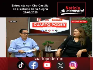 Entrevista con Ciro Castillo; en el estudio Iliana Alegría