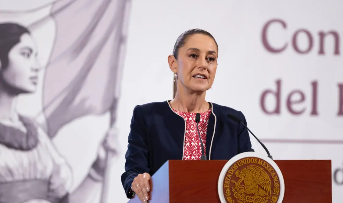 La presidenta indicó que nunca en la historia de México se había realizado una inversión tan grande en programas sociales. Cortesía
