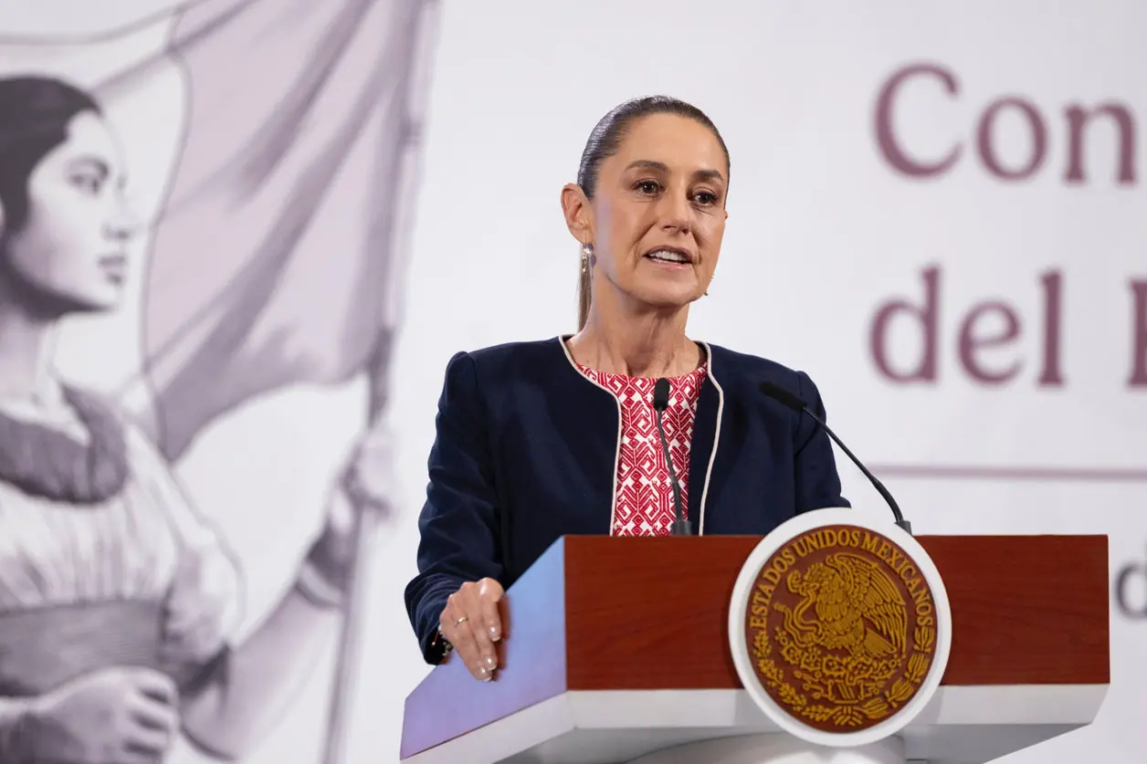 La presidenta indicó que nunca en la historia de México se había realizado una inversión tan grande en programas sociales. Cortesía
