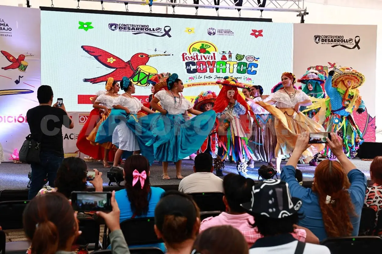 La Fiesta Zoque se ha consolidado como un referente cultural, turístico y comercial. Cortesía