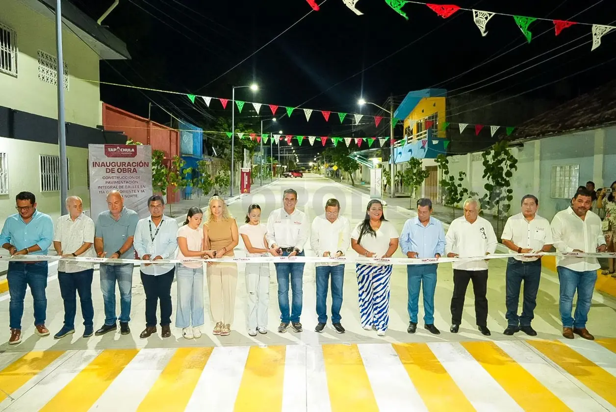 Yamil Melgar continúa entregando vialidades modernas, seguras y con servicios completos que mejoran la calidad de vida. CP