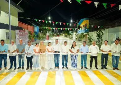 Con calles integrales, seguimos dando resultados: Yamil