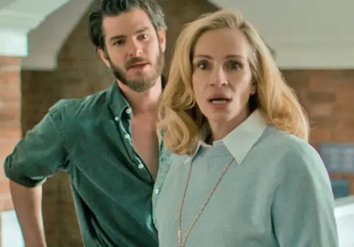 Julia deslumbra en After the hunt