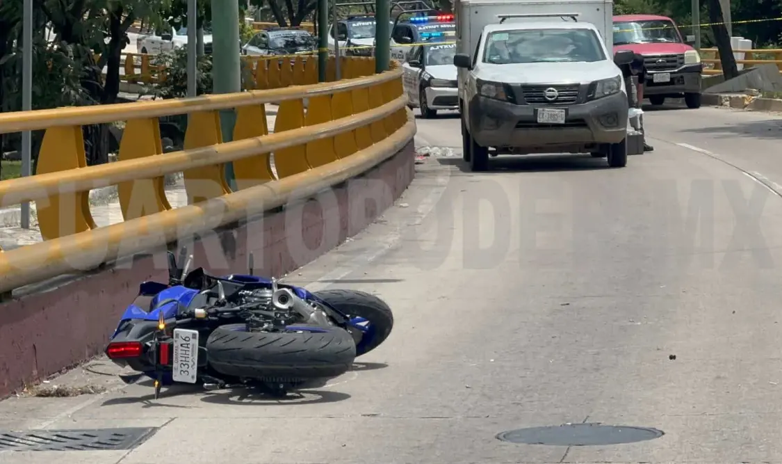 En menos de 24 horas otro fatal accidente de moto