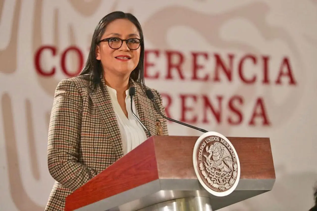 Ariadna Montiel, secretaria de Bienestar. Cortesía 