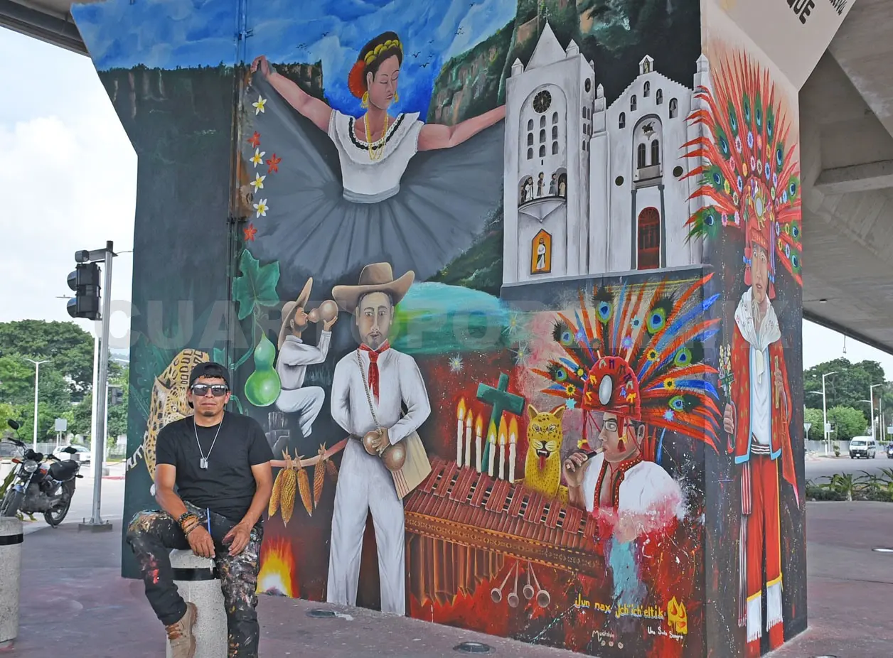 “Soy de un pueblo originario y amo mucho la cultura”, afirma. Guillermo Ramos / CP