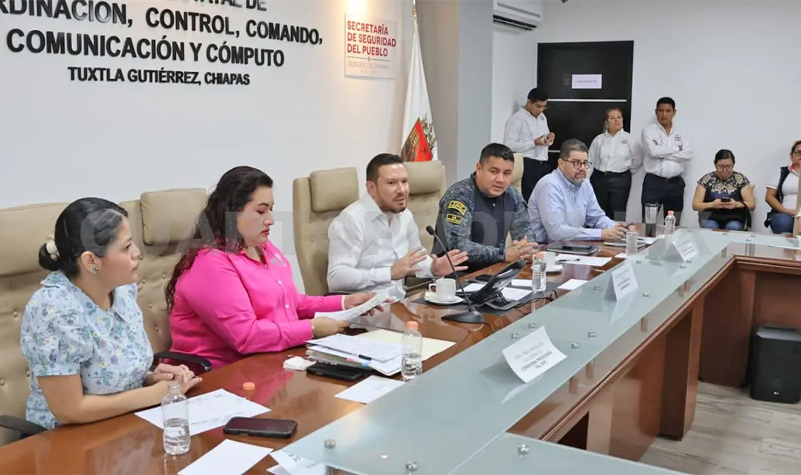 Este sábado hubo una reunión previa, en la que participaron autoridades electorales y de Seguridad Pública. Cortesía