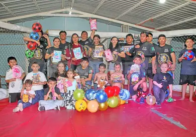 Celebran encuentro de MMA con causa