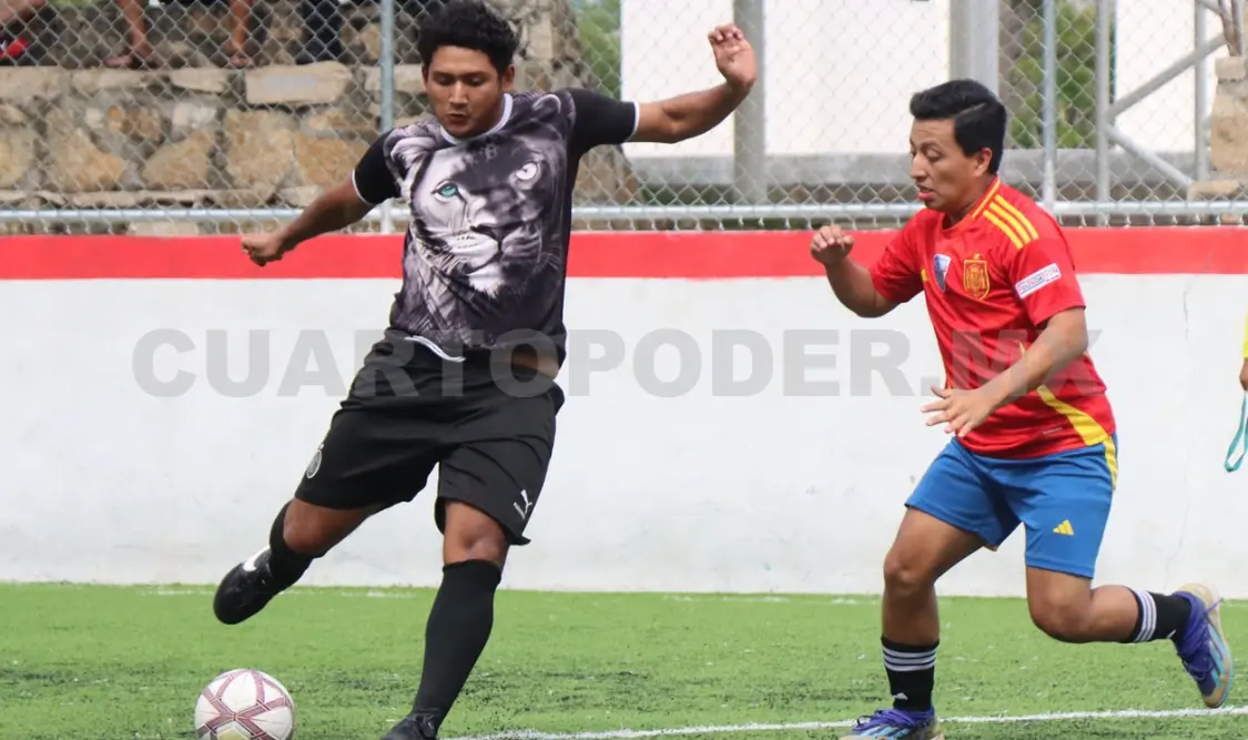 Hace un par de semanas se jugó la final del campeonato de liga, en la cancha de Futbol Rápido. Diego Pérez/CP