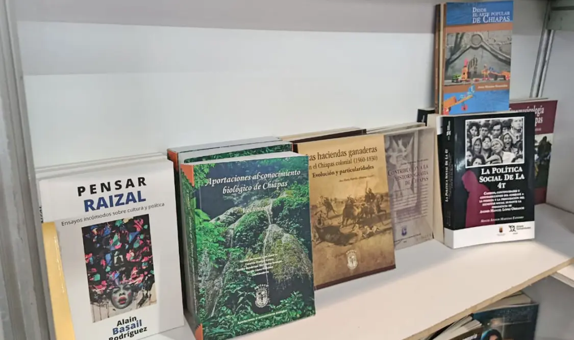 Producción exhibida en la Feria Internacional del Libro de las Universitarias y los Universitarios. Cortesía