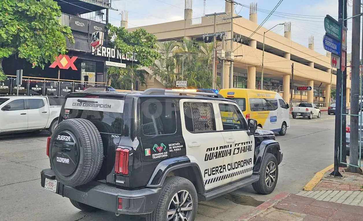 Se dieron a la fuga velozmente hacia el norte de la capital, sin que los policías pudieran impedirlo. Ulises Villalobos / CP