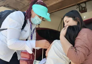 Arranca campaña de vacunación contra sarampión