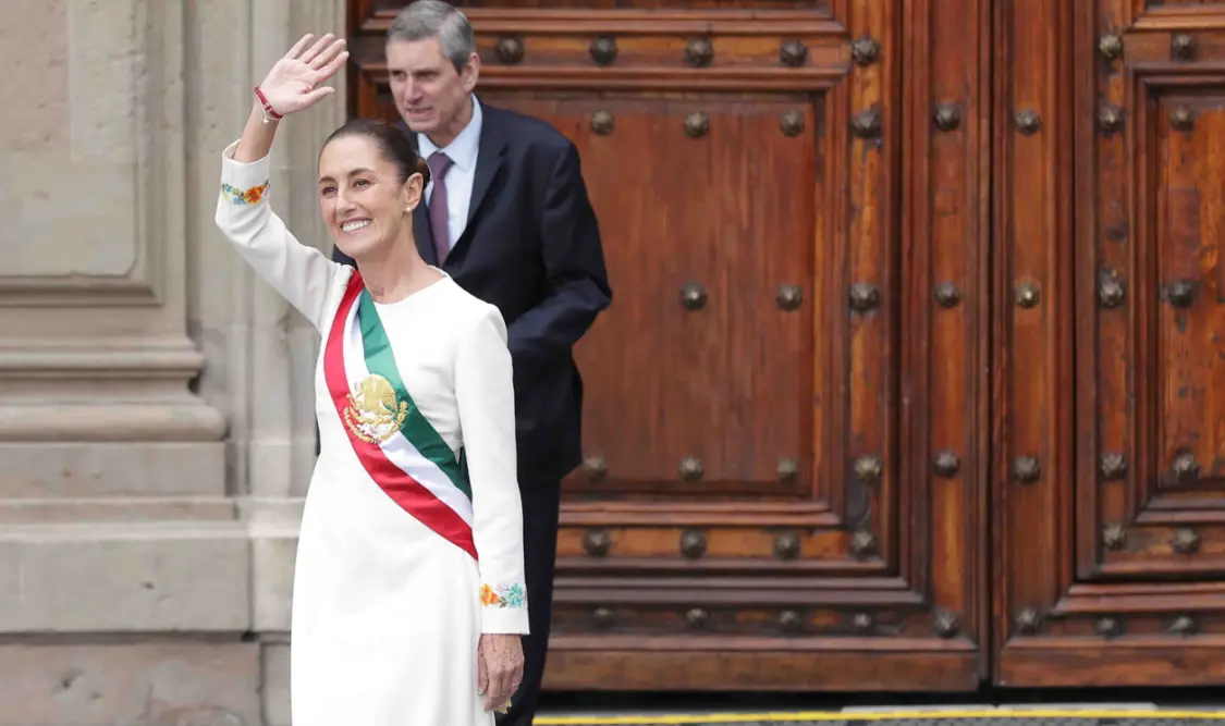 Claudia Sheinbaum presenta su Primer Informe de Gobierno, hoy lunes. El Universal