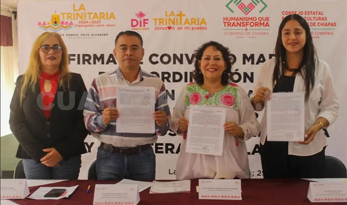 Las alianzas interinstitucionales permiten fortalecer los procesos culturales de las regiones de Chiapas. Cortesía