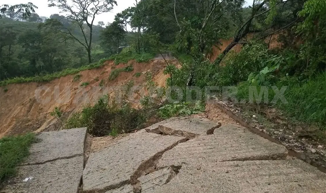 Con las lluvias se han registrado anegaciones y derrumbes de laderas, dejando incomunicadas a algunas poblaciones. Ramiro López / CP