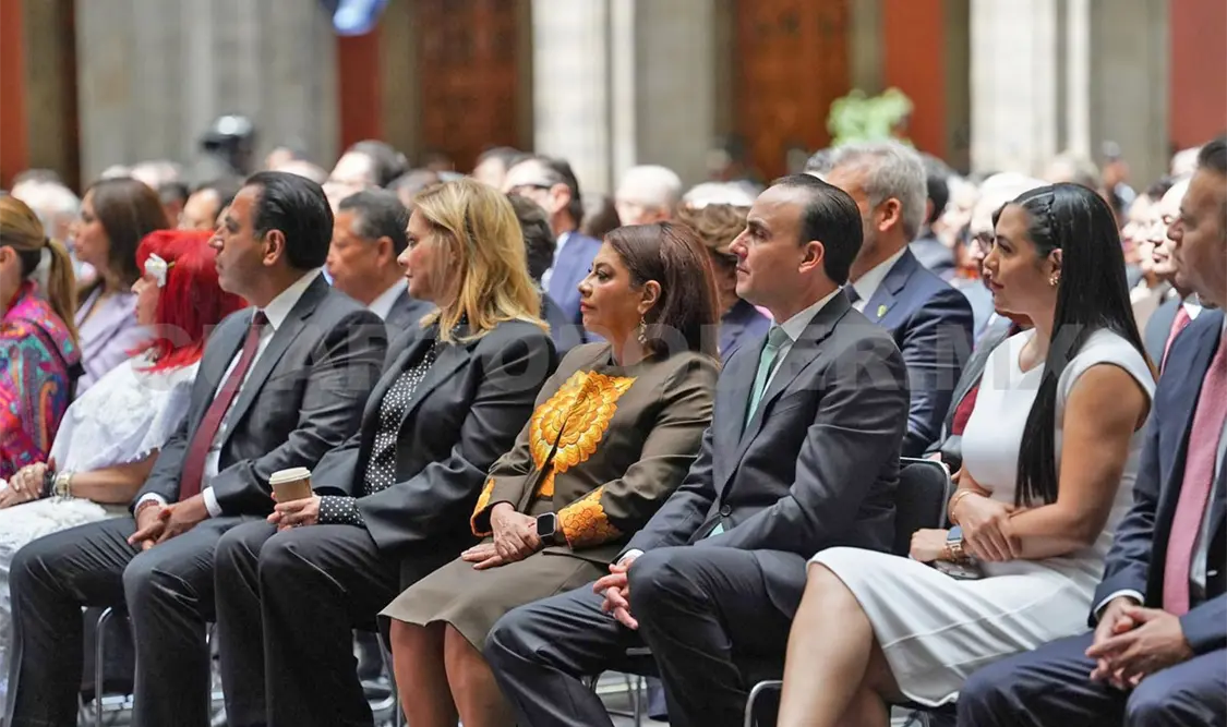 El mandatario chiapaneco reconoció los grandes proyectos para el estado. Cortesía