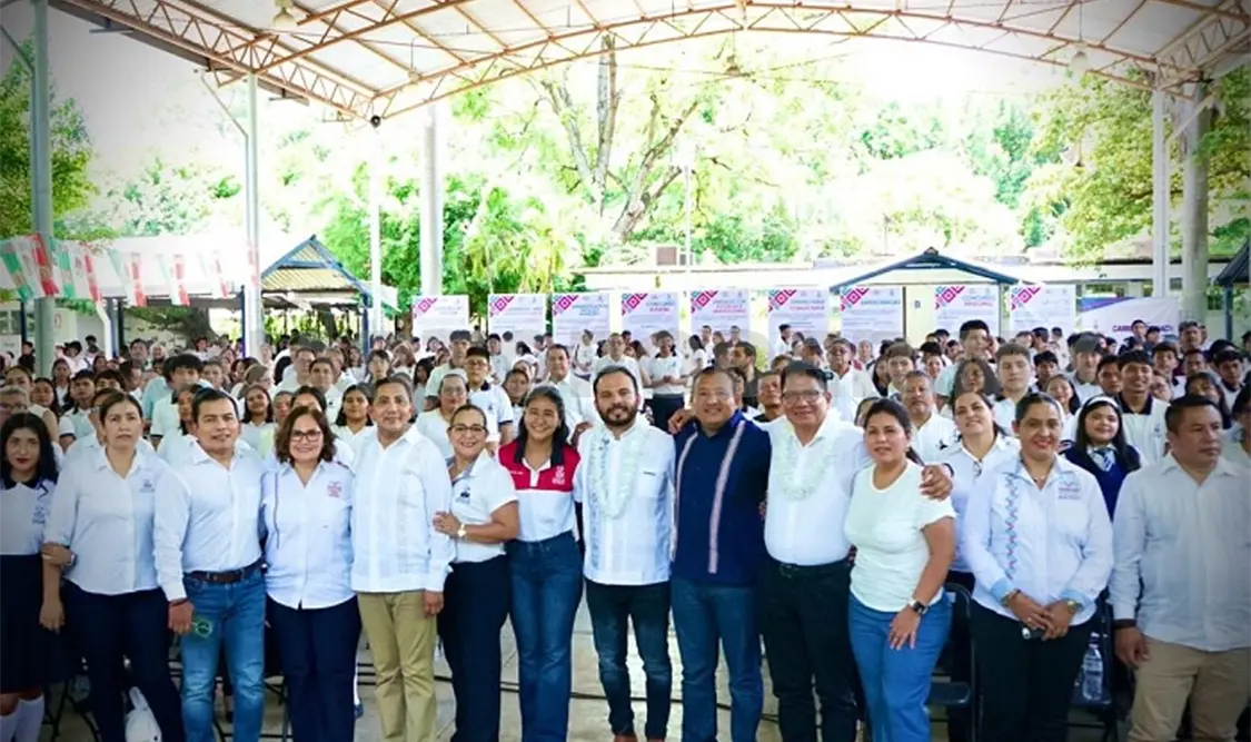 Desde Tapachula, el director general dio la bienvenida a la comunidad educativa en este nuevo ciclo escolar. CP