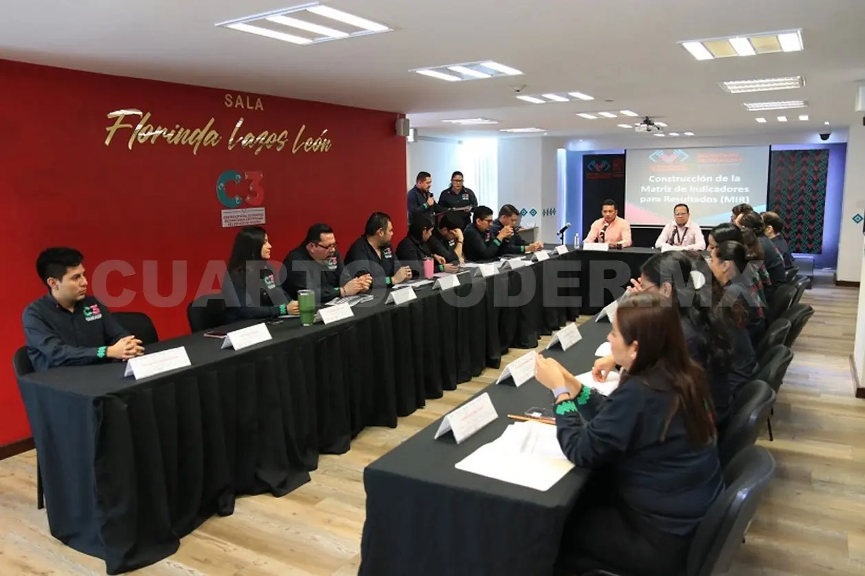 Realizan capacitación “Construcción de la Matriz de Indicadores para Resultados”. CP