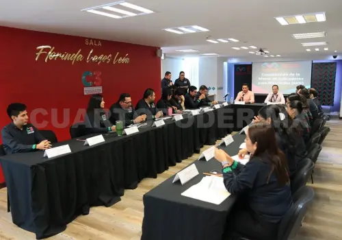 Brindan capacitación a personal del CECCC