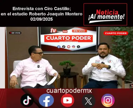Entrevista con Ciro Castillo; en el estudio Roberto Joaquín Montero