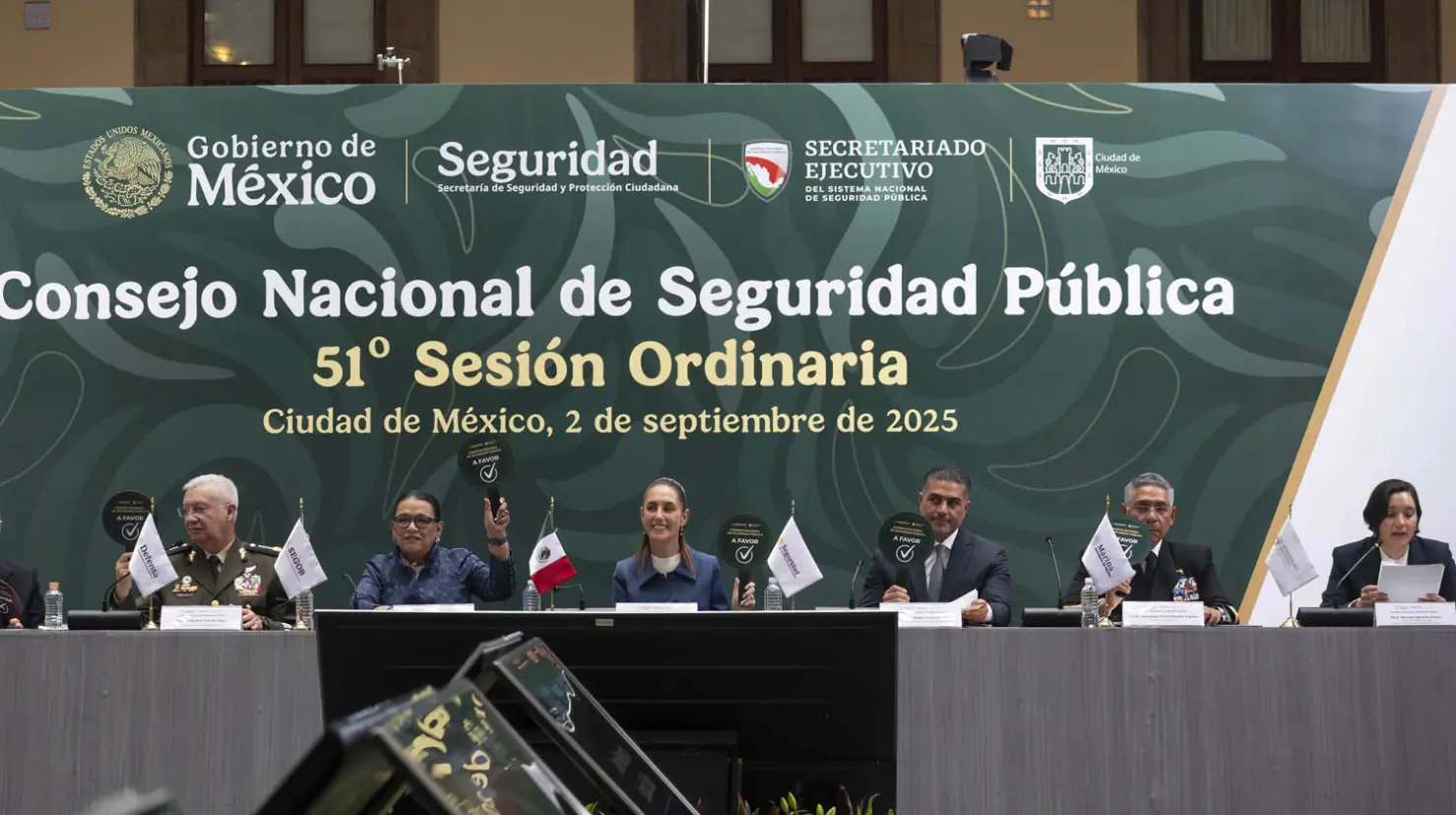 Sheinbaum pide a gobernadores poner en marcha la estrategia de seguridad en sus entidades. Cortesía 