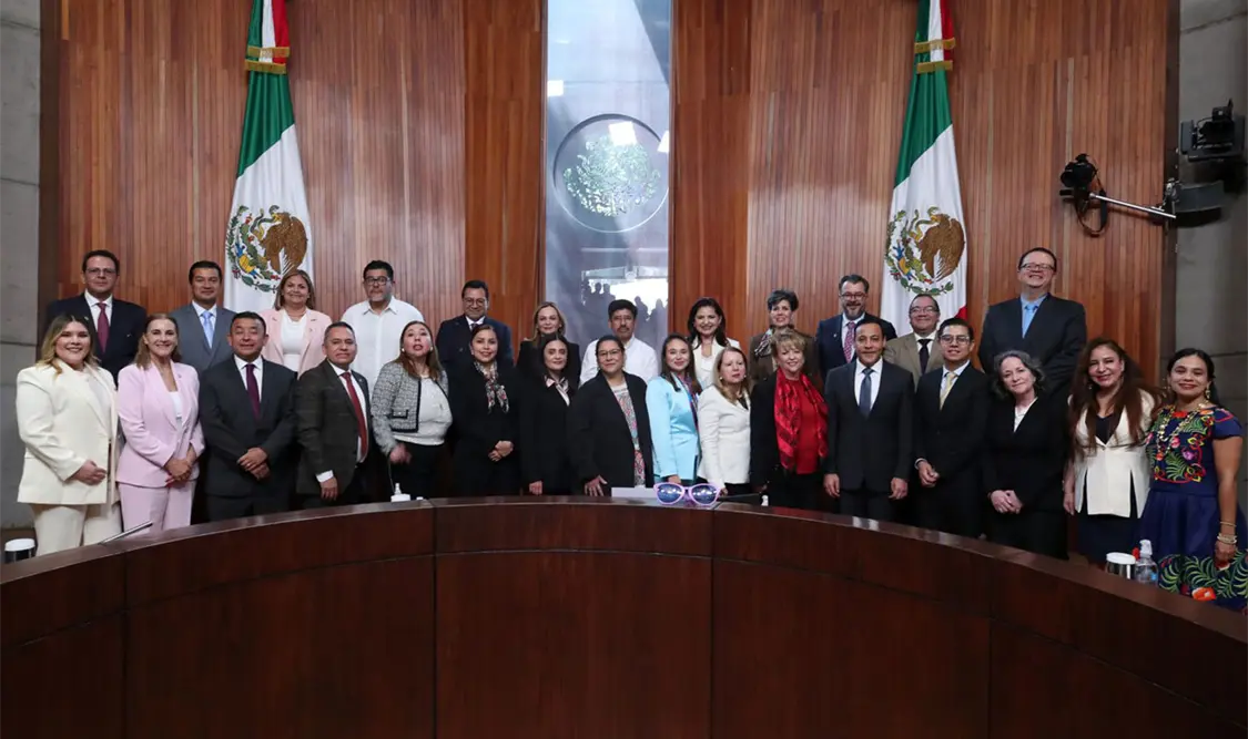 Con sus 7 integrantes, TEPJF completo luego de dos años