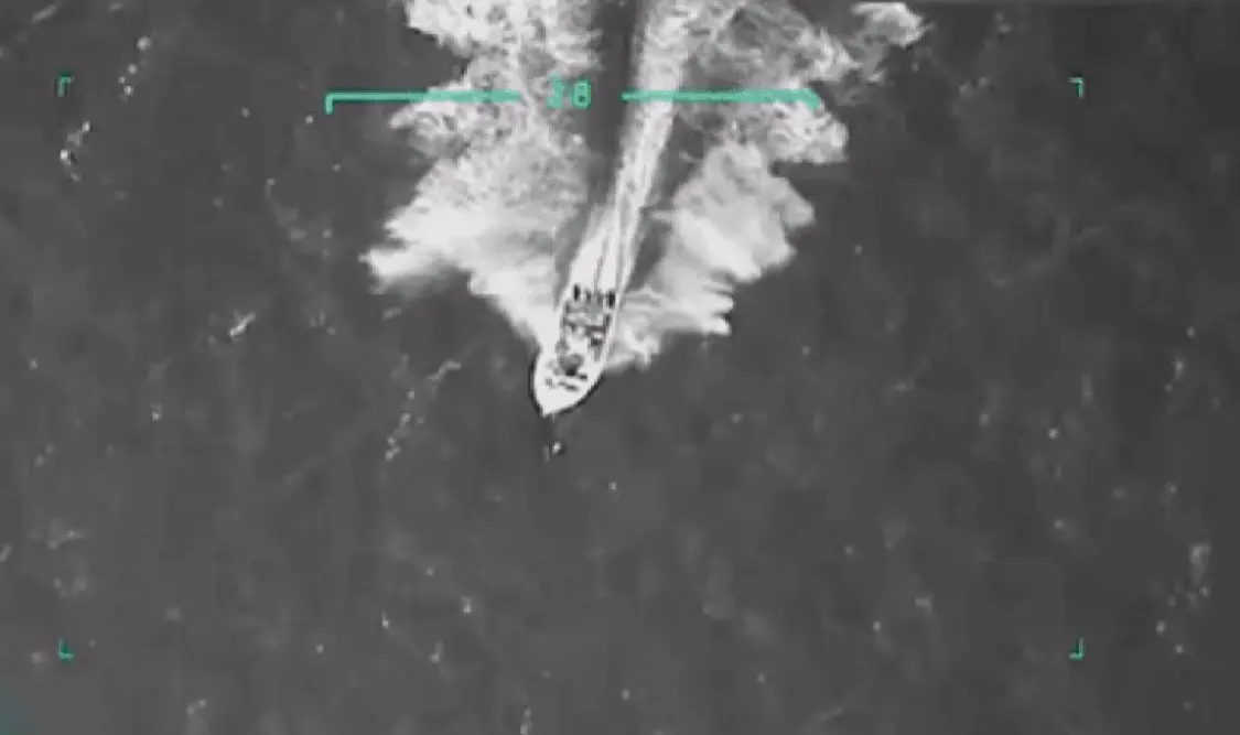 Ataque de EE. UU. en el Caribe fue contra Tren de Aragua. Cortesía