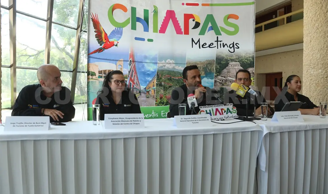 Se busca que Chiapas sea sede de congresos nacionales de diversos sectores. Carlos López / CP